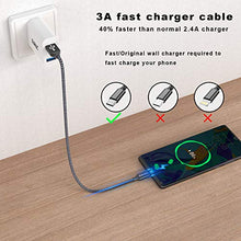 Carica l'immagine nel visualizzatore di Gallery, Cavo USB C, [4 Pezzi, 0.5m 1m 2m 3m] Nylon Intrecciato Tipo C di...