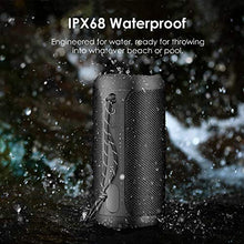 Carica l'immagine nel visualizzatore di Gallery, Cassa Bluetooth, COOCHEER Altoparlante Bluetooth Portatili 24W con Luce Nero - Ilgrandebazar