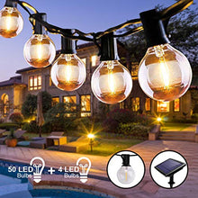 Carica l'immagine nel visualizzatore di Gallery, Catena Luminosa Esterno LED, QXMCOV 15 Metro Luce Stringa 50 LED Lampadine
