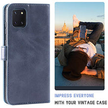 Carica l'immagine nel visualizzatore di Gallery, Mulbess Cover per Samsung Galaxy Note 10 Lite, Custodia Pelle con Navy Blu