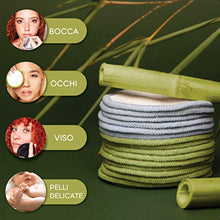 Carica l'immagine nel visualizzatore di Gallery, enooso Dischetti Struccanti Lavabili in Bambù - Salviette 12 Soft + 6 Scrub - Ilgrandebazar