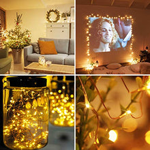 Carica l'immagine nel visualizzatore di Gallery, Luci LED Batteria [2 Pezzi], Litogo Catena Luminosa 5m 50 Filo Rame... - Ilgrandebazar