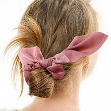 Carica l'immagine nel visualizzatore di Gallery, Confezione da 9 elastici per capelli, modello schruncies, con orecchie da...