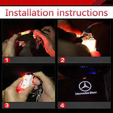 Carica l'immagine nel visualizzatore di Gallery, MUKEZON Luce di Benvenuto per portiera Auto, proiettore con Logo HD per... - Ilgrandebazar
