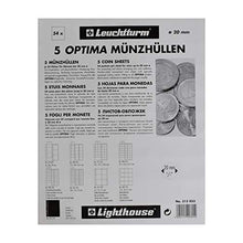 Carica l'immagine nel visualizzatore di Gallery, coin sheets OPTIMA, for 54 coins up to 20 mm Ø, clear - Ilgrandebazar