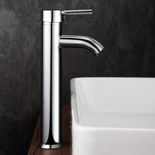 Carica l'immagine nel visualizzatore di Gallery, GAVAER Rubinetto Bagno Lavabo, per Miscelatore Lavabo Alto e Grigio Argento