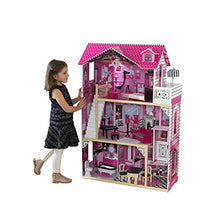Carica l'immagine nel visualizzatore di Gallery, Kidkraft 65093 Casa delle Bambole Amelia in Legno adatta per di 30... - Ilgrandebazar
