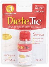 Carica l'immagine nel visualizzatore di Gallery, Diete.Tic - Dolcificante Liquido, zero calorie - 50 ml