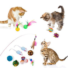 Carica l'immagine nel visualizzatore di Gallery, DONO - Set di 21 Giocattoli interattivi per Gatti, Piume, Cruz V2 Fresh Foam