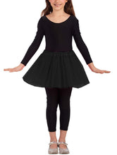 Carica l'immagine nel visualizzatore di Gallery, Gonna tutu in tulle per bambina - Danza Classica - Bimba - 3 2-7 anni, Nero - Ilgrandebazar