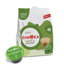Carica l'immagine nel visualizzatore di Gallery, Gimoka - 16 Capsule Compatibili con Macchinetta Caffè Nescafé®* Dolce Gusto®* - Caffè al Ginseng – Made in Italy