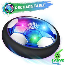 Carica l'immagine nel visualizzatore di Gallery, lenbest Hover Ball Calcio da Interno, Ricaricabile Air Sportivo...