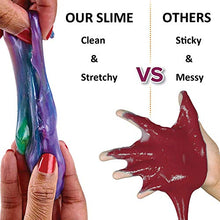 Carica l'immagine nel visualizzatore di Gallery, SWZY Fluffy Slime, 6 Pack Galaxy Slime Kit Stress Relief DIY Toys Fruit - Ilgrandebazar