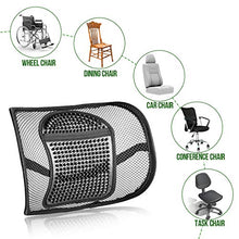 Carica l'immagine nel visualizzatore di Gallery, Supporto Lombare, RenFox Schienale Ergonomico Cuscino Pad Lombare... - Ilgrandebazar