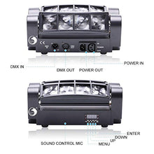 Carica l'immagine nel visualizzatore di Gallery, U`King 90W RBGW Effetto Luce DJ Auto Suono Console Testa di Ragno di... - Ilgrandebazar