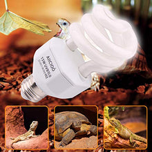 Carica l'immagine nel visualizzatore di Gallery, AIICIOO 10.0 Lampadina UVB 15W 10% compatta e Fluorescente per rettili... - Ilgrandebazar