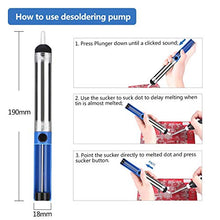 Carica l'immagine nel visualizzatore di Gallery, TABIGER Saldatore Elettrico Stagno Professionale Kit 14 in 1 con temperatura...