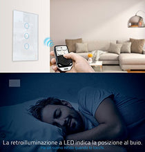 Carica l'immagine nel visualizzatore di Gallery, LIVOLO Wireless Remoto Interruttore della Luce con Indicatore LED Bianco