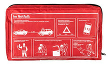 Carica l'immagine nel visualizzatore di Gallery, Walser 44264 Kit di pronto soccorso rosso DIN 13164