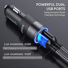 Carica l'immagine nel visualizzatore di Gallery, JOOMFEEN Caricabatteria Auto USB C,Quick Charge 3.0+2.4A 30W Caricatore... - Ilgrandebazar