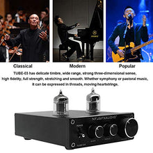 Carica l'immagine nel visualizzatore di Gallery, docooler FX-Audio Mini HiFi Audio Preamplificatore 6K4 TUBE-03, Nero