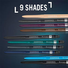 Carica l'immagine nel visualizzatore di Gallery, Rimmel Matita Occhi Automatica Exaggerate, Waterproof a Nero (Noir)