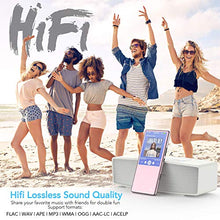 Carica l'immagine nel visualizzatore di Gallery, AGPTEK Lettore MP3 16 GB con Bluetooth 4.2, Musicale Audio Rosa