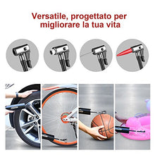 Carica l'immagine nel visualizzatore di Gallery, Oasser Compressore Aria Portatile Auto Mini Pompa Elettrica Ricaricabile con...