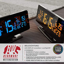 Carica l'immagine nel visualizzatore di Gallery, CSL - Stazione meteorologica radiocontrollata con Display a Colori,... - Ilgrandebazar