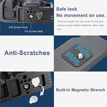 Carica l'immagine nel visualizzatore di Gallery, UURig Camera Cage per Canon EOS 90D / 80D / 70D DSLR Estensione per...