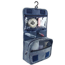 Carica l'immagine nel visualizzatore di Gallery, Emwel appeso Toiletry Organizer Travel trousse per donne e uomini - Blu Scuro - Ilgrandebazar