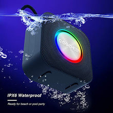 Carica l'immagine nel visualizzatore di Gallery, Cassa Bluetooth, COOCHEER Altoparlante Bluetooth Portatili con Luce per...