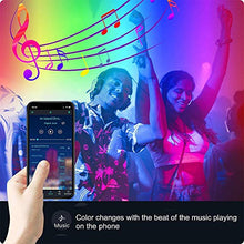 Carica l'immagine nel visualizzatore di Gallery, 10m Striscia LED RGB 5050, COOLAPA Bluetooth led striscia con 300 LEDs 12V...