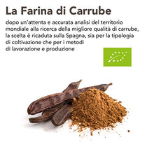 Carica l'immagine nel visualizzatore di Gallery, CiboCrudo Farina di Carrube Bio Cruda, Raw Organic - 500gr - 500 g