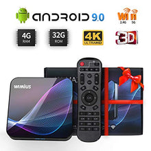 Carica l'immagine nel visualizzatore di Gallery, WiMiUS TV Box Android 9.0 4GB RAM 32GB ROM, Smart Dual WIFI 2.4/5G,... - Ilgrandebazar