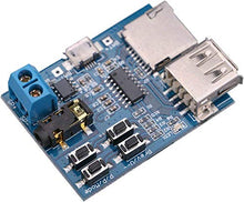 Carica l'immagine nel visualizzatore di Gallery, HiLetgo 2pcs TF Card U Disk Play MP3 Decoder Player Module with Audio...
