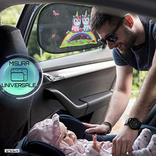 Carica l'immagine nel visualizzatore di Gallery, Tendine Parasole Auto Bambini Oscuranti sole protezione solare raggi UV...