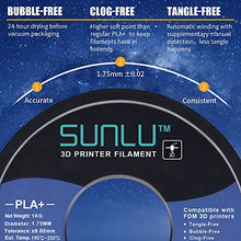 Carica l'immagine nel visualizzatore di Gallery, SUNLU PLA Plus 3D Filament 1.75mm for Printer &amp; Pens, PLA+ 1kg White - Ilgrandebazar