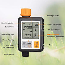 Carica l'immagine nel visualizzatore di Gallery, johgee Computer per irrigazione da Giardino, Timer Automatico, Arancione Nero