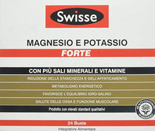 Carica l'immagine nel visualizzatore di Gallery, Swisse Magnesio Potassio Forte - 24 bustine