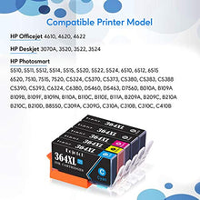 Carica l'immagine nel visualizzatore di Gallery, Eejetch Compatibile 364XL Cartuccia Sostituzione per HP 364 Cartucce...