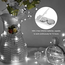 Carica l'immagine nel visualizzatore di Gallery, LEDGLE 24 LEDs Luci Stringa 3.9ft Fili Rame Bianco freddo, 8 Pezzi 24led - Ilgrandebazar