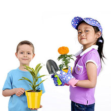Carica l'immagine nel visualizzatore di Gallery, deAO Carriola e Attrezzi da Giardino per Bambini Gioco di Multicolore