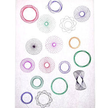 Carica l'immagine nel visualizzatore di Gallery, JZK 10 x Spirografo per Bambini Mandala + 10 Penne Colorate a multicolore - Ilgrandebazar