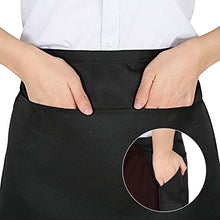 Carica l'immagine nel visualizzatore di Gallery, GWHOLE Set di 3 Grembiule da Cucina per Donne Uomini Chef Opere Grembiule...