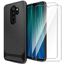 Carica l'immagine nel visualizzatore di Gallery, AROYI Cover Xiaomi Redmi Note 8 PRO&amp;[2 Pack] Protettiva in Vetro Nero - Ilgrandebazar