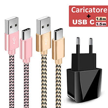 Carica l'immagine nel visualizzatore di Gallery, IceFrog Caricatore USB，Caricatore USB C da Muro a 2 Porte, 5V 2.1A,2 Pack... - Ilgrandebazar