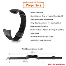 Carica l'immagine nel visualizzatore di Gallery, SenMore Cinturino Compatibile per For Honor Band 5/4 Standard Version, Nero - Ilgrandebazar
