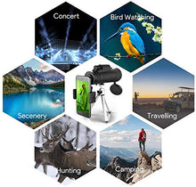 Carica l'immagine nel visualizzatore di Gallery, Telescopio Monoculare,50x60 HD BAK4 monocular telescope professionale...