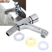 Carica l'immagine nel visualizzatore di Gallery, Delay Faucet Rubinetto del bagno placcato Chrome Self Closing... - Ilgrandebazar